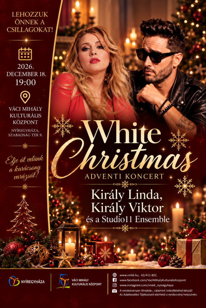 Karácsonyi koncert Király Viktor és Király Linda énekel